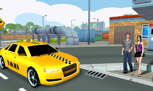 City Taxi Driving 3D  screenshots 4