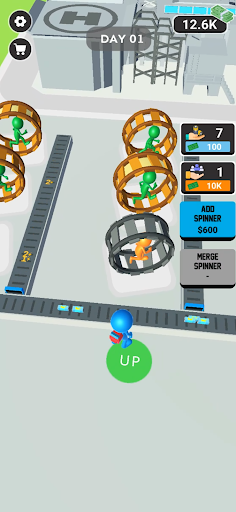 Android application Power Flow 3D: Fidget Spinner screenshort