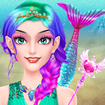 Cover Image of Download Mermaid Makeup Salon - Girls Fashion Beauty 9.0 APK