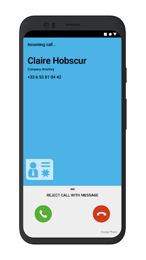 Work Contacts Screen 3