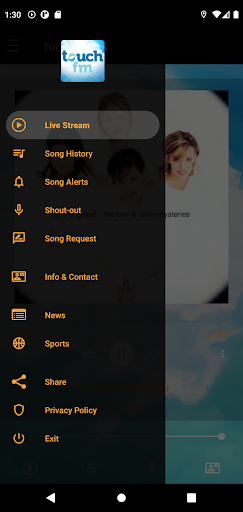 TouchFM Screen 2