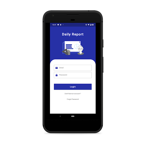 Daily Report Screen 2