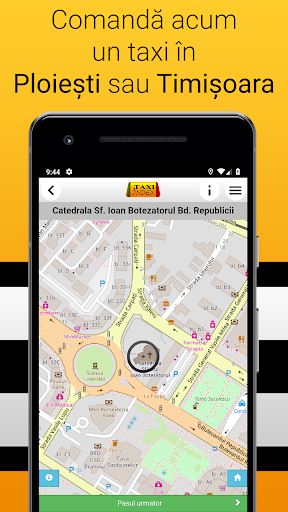 Android application Index Taxi Client screenshort