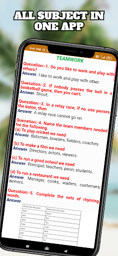 Class 5 English Solution Screen 3