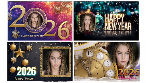 Happy New Year Photo Frame screenshot 2
