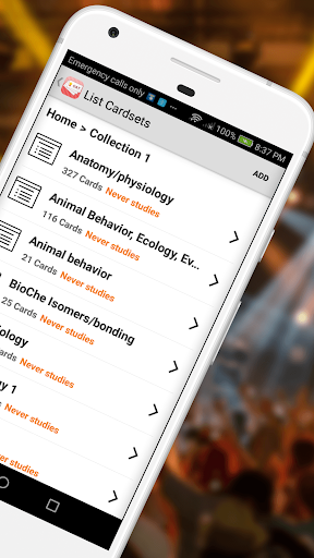 Screenshot of OAT Flashcards