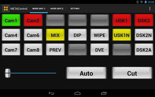 METAControl Screen 2
