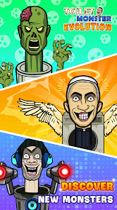 Screenshot 2 Toilet Monster Evolution android