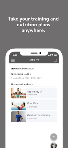 Screenshot of Impact Sports Club