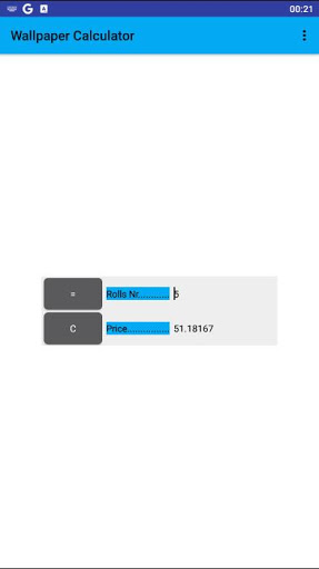 Wallpaper Calculator Screen 3