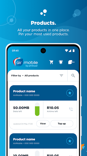 Android application AirMobile screenshort