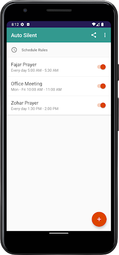 Auto Silent - Prayer Times