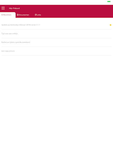 Android application Schoolware screenshort
