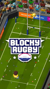 Captura 1 Blocky Rugby android