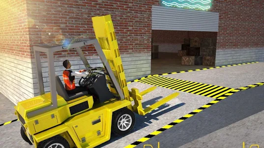Forklift Simulator-Car Parking