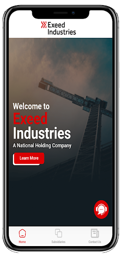 Android application Exeed Industries screenshort
