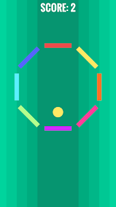 Ball Jumping Color Hexagon