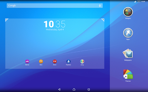 Back to Lollipop Xperia Theme for those who boring