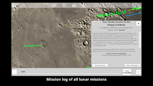 GlobeViewer Moon PRO Screen 3