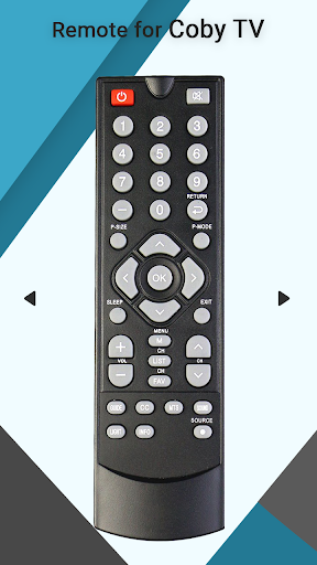 Remote for Coby TV Screen 2