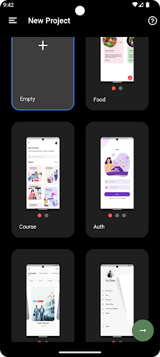 Android application Build Wapp screenshort