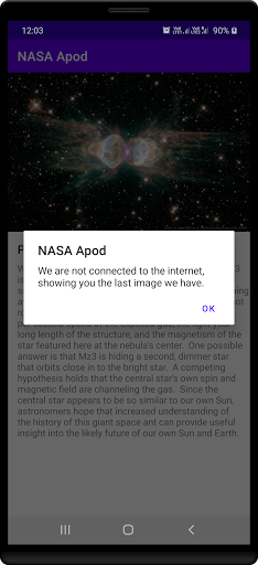 NASA Apod Screen 2