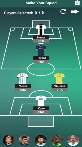 Fantastic 5 (World Cup 2022) Screen 3