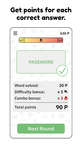 Screenshot of Guess What: Just One Word