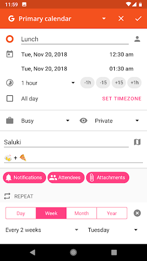 aCalendar+ Calendar & Tasks  screenshots 8