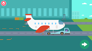 Dinosaur Airport Game for kids - Screenshot 2