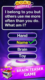 Word Riddles - Offline Word Games Brain Test 4.0 screenshots 6