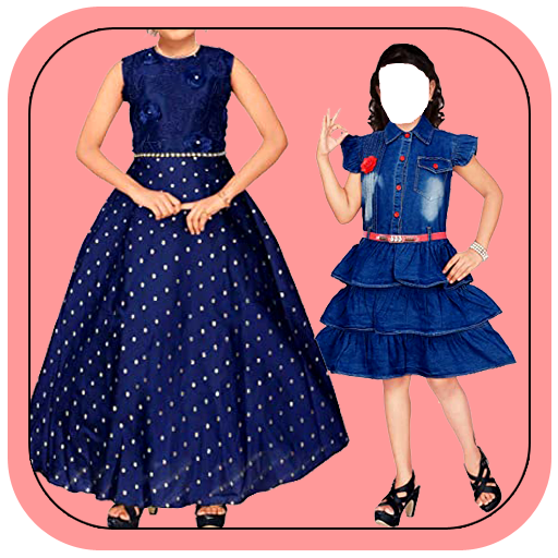 Kids Fashion Frock Photo Suit logo