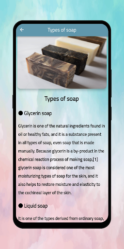 Soap Making at home Screen 3