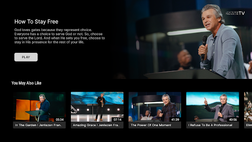 Jentezen Franklin TV Screen 2