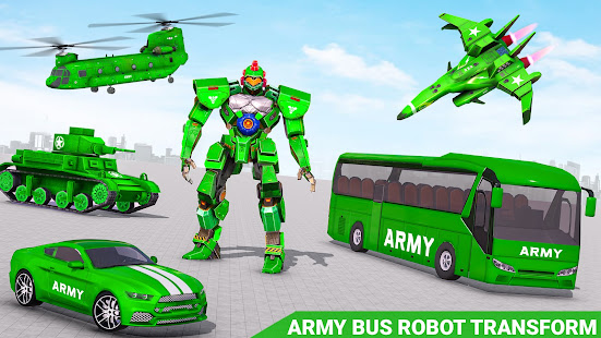 Army Bus Robot Car Game 3d  Screenshots 5