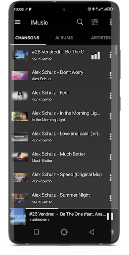 IMusic - Sleek Music Player Screen 2