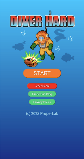 Android application Diver Hard screenshort