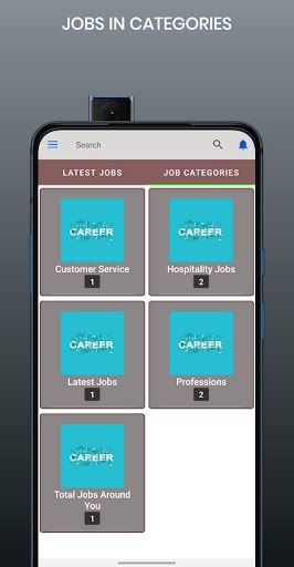 Infinity Jobs Screen 2