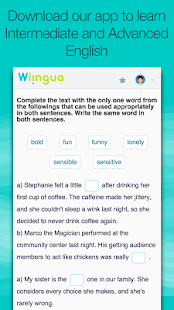Advanced English with Wlingua