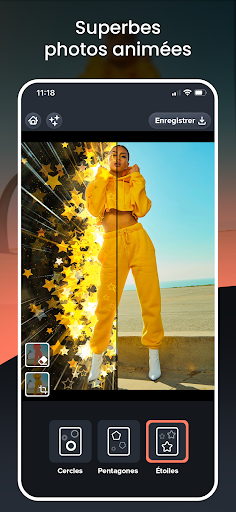 Aperçu de l'application