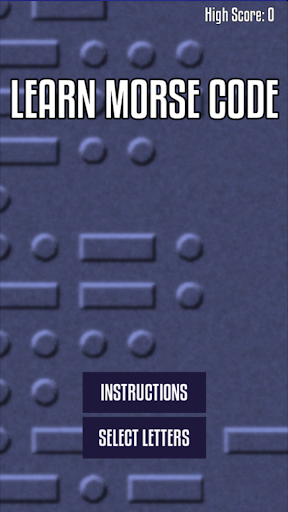 Android application Learn Morse Code screenshort