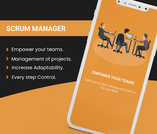 Android application Scrum Management App screenshort