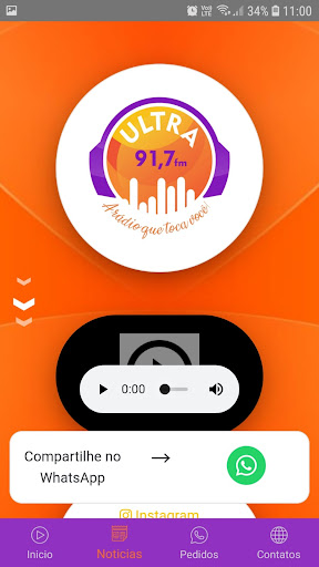 Rádio Ultra FM Maricá Screen 3