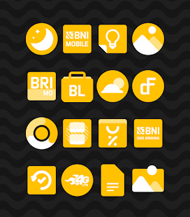 Light Yellow - Icon Pack 2.2 APK screenshots 1