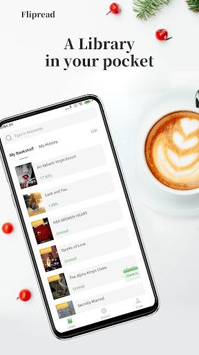 Android application Flipread screenshort