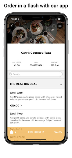 Garys Gourmet Pizza Screen 2