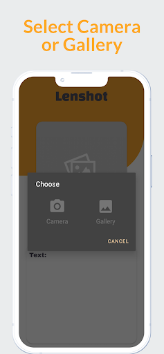 Lenshot - Image to text Screen 2