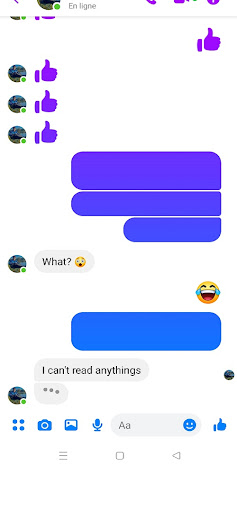 Blank Messages Screen 2
