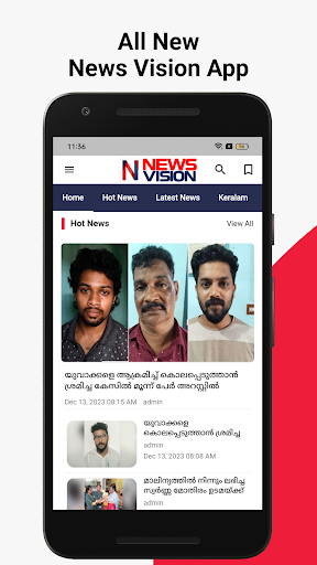 Android application News Vision screenshort