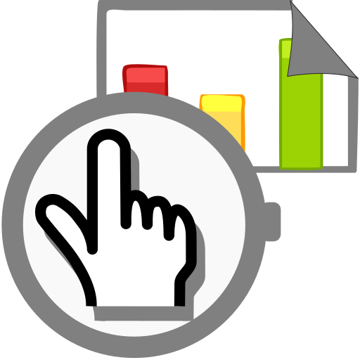 フィンガープレゼンター：FingerPresenter(スマ logo